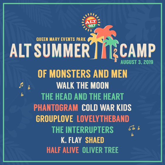 Aeg Presents Alt 98 7 Summer Camp
