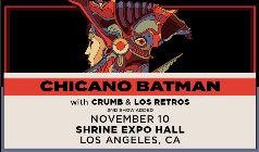 Chicano Batman 2nd Show Added with Crumb & Los Retros
