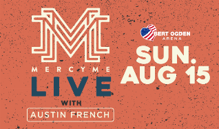 Mercy Me tickets in Edinburg at Bert Ogden Arena on Sun, Aug 15, 2021 - 7:00PM
