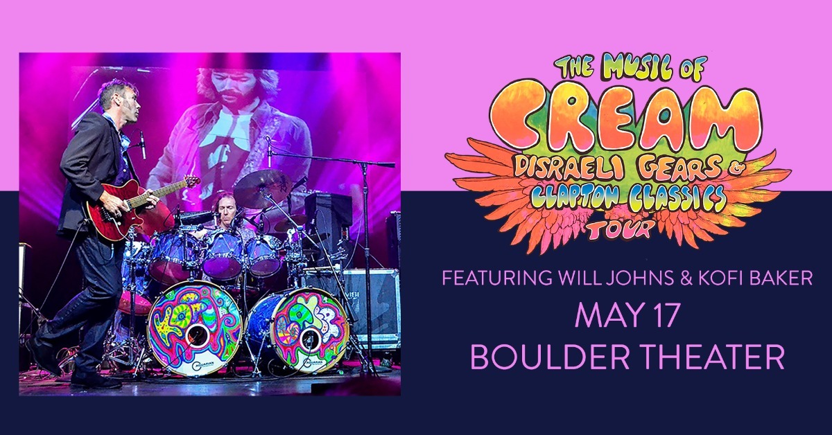 The Music of Cream feat. Will Johns & Kofi Baker