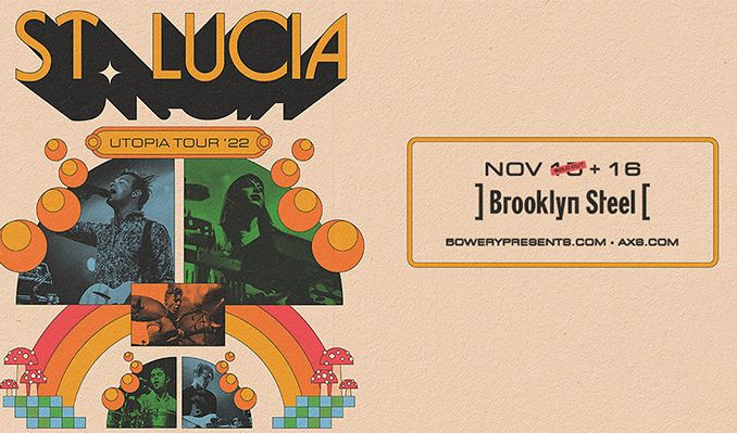 St. Lucia tickets in Brooklyn at Brooklyn Steel on Wed, Nov 16, 2022