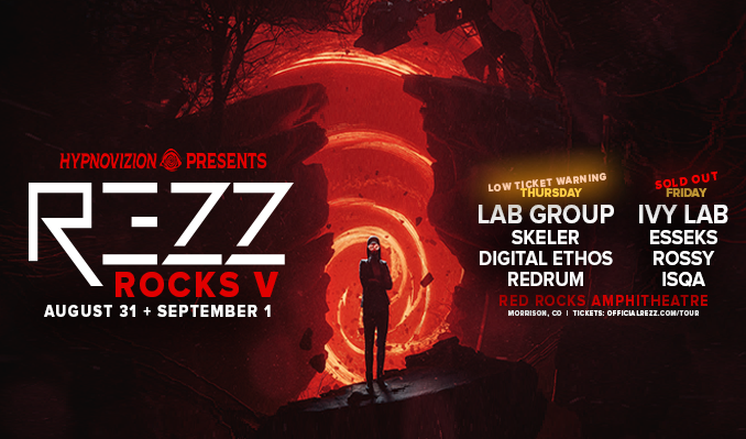 REZZ 8/31 tickets at Red Rocks Amphitheatre in Morrison