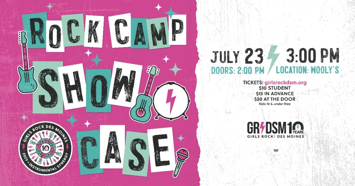 Girls Rock! Des Moines Summer Showcase