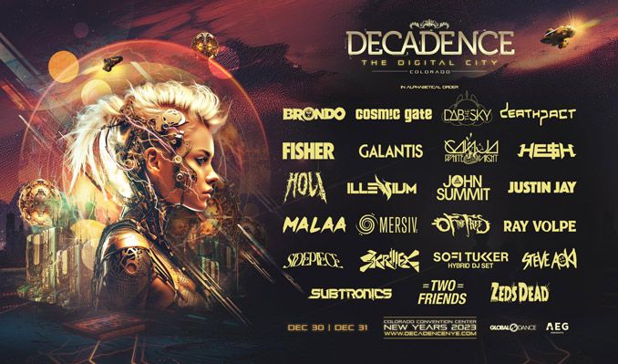 Decadence 12/31 tickets at Colorado Convention Center in Denver