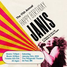 The 17th Annual Happy Birthday Janis tickets in St. Paul at The ...