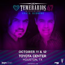 Los Temerarios tickets in Houston at Toyota Center on Fri, Oct 11, 2024 ...