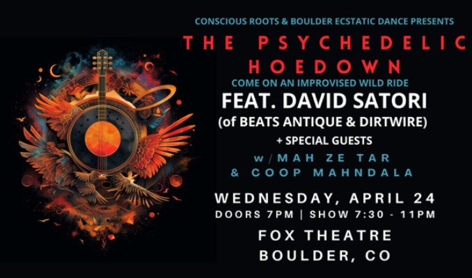 More Info for The PSychEdelic Hoedown feat. David Satori (of Beats Antique & Dirtwire)