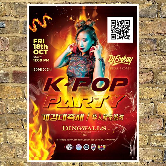 London K-Pop Party - Fire Tour with DJ EMKAY