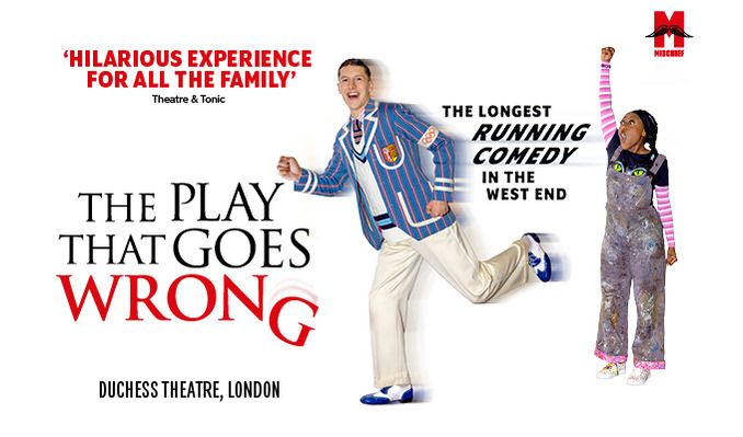 The Play That Goes Wrong - Booking until 31 January 2027