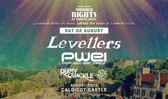 Levellers tickets at Caldicot Castle in Caldicot