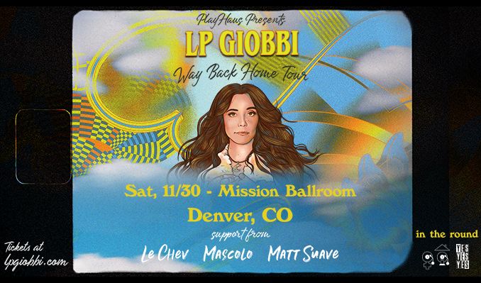 LP Giobbi - In The Round tickets at Mission Ballroom in Denver