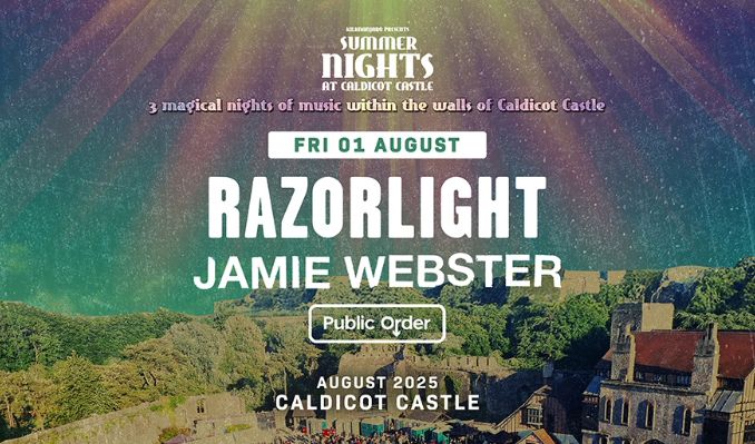 Razorlight tickets at Caldicot Castle in Caldicot