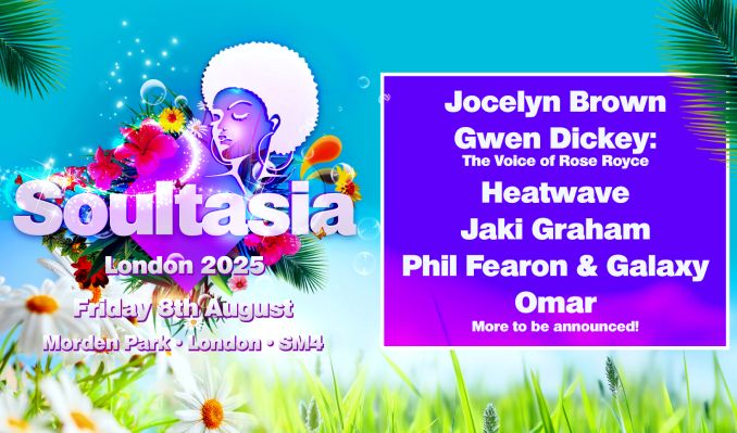 Soultasia London 2025 tickets at Morden Park in Morden