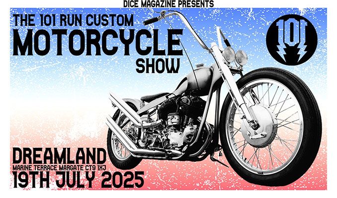 The 101 Custom Motorcycle Show tickets at Hall By The Sea, Dreamland Margate in Margate