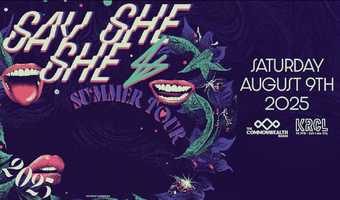 Say She She tickets at The Commonwealth Room in South Salt Lake