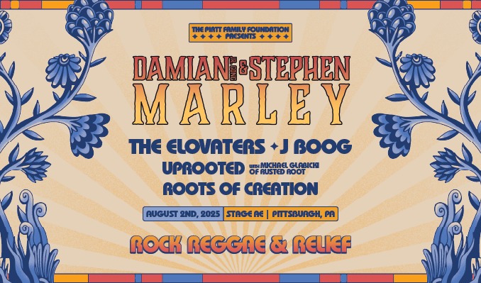 Rock Reggae & Relief 2025 tickets at Stage AE in Pittsburgh