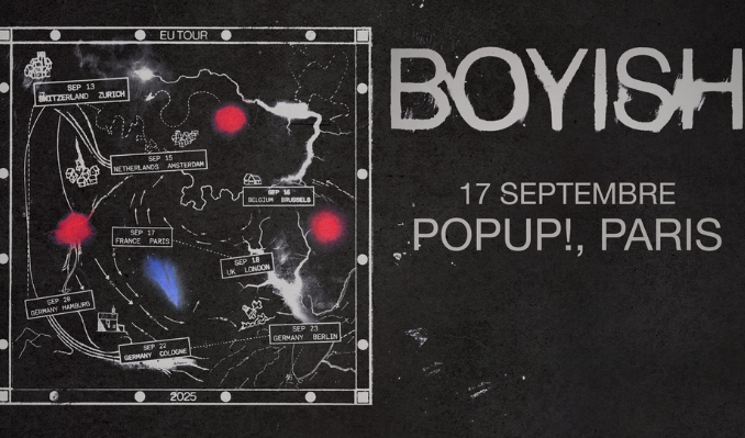 Boyish tickets at POPUP! in Paris