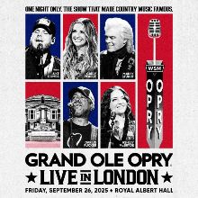Grand Ole Opry tickets in London at Royal Albert Hall on Fri, 26 Sep 2025