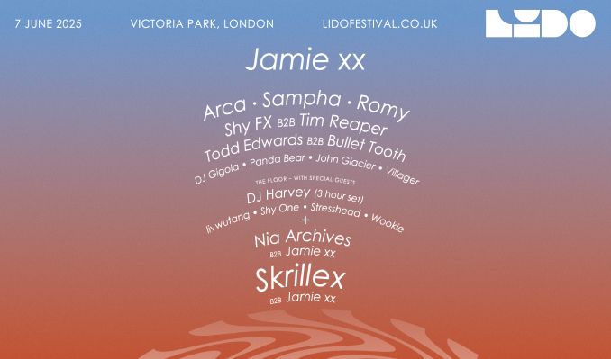 Jamie xx tickets in London at Victoria Park on Sat, 7 Jun 2025 - 13:30