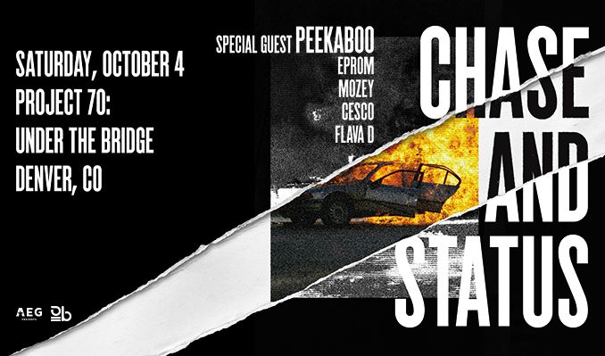 Chase & Status tickets at Project 70: Under the Bridge in Denver