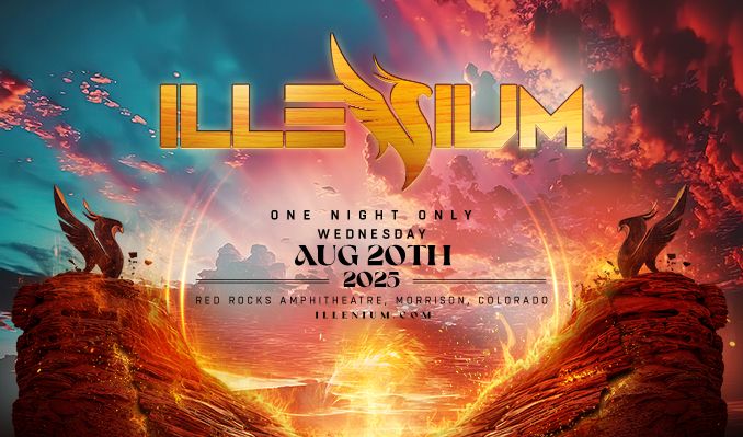 ILLENIUM tickets at Red Rocks Amphitheatre in Morrison