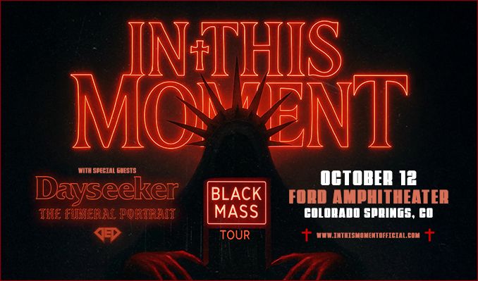 In This Moment tickets at Ford Amphitheater in Colorado Springs