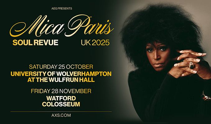 Mica Paris Soul Revue tickets at University of Wolverhampton at The Wulfrun Hall in Wolverhampton