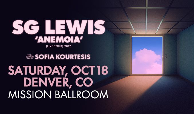 SG Lewis tickets at Mission Ballroom in Denver