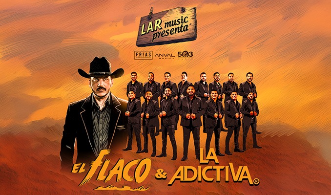 Main image for event titled El Flaco y Banda La Adictiva