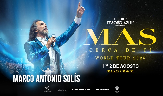 Marco Antonio Solís - MAS CERCA DE TI WORLD TOUR tickets at Bellco Theatre in Denver