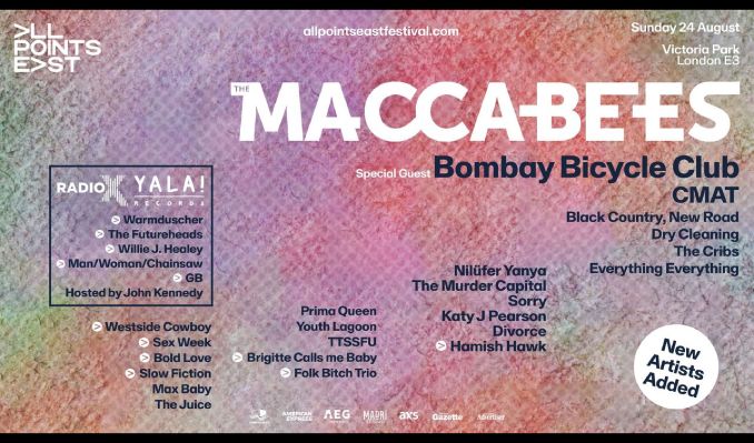 The Maccabees tickets at Victoria Park in London