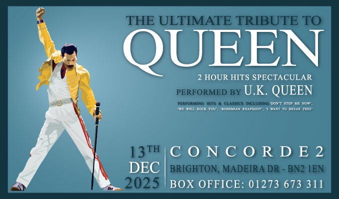 UK Queen tickets at Brighton Concorde 2 in Brighton