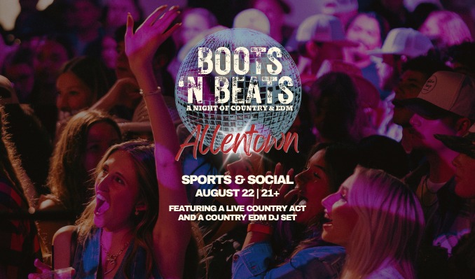 Boots 'N Beats Allentown tickets at Sports & Social Allentown in Allentown