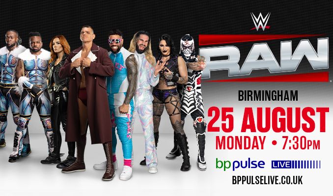 WWE Monday Night Raw tickets at bp pulse LIVE in Birmingham