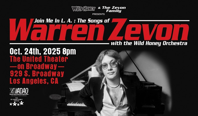 Main image for event titled The Songs of Warren Zevon