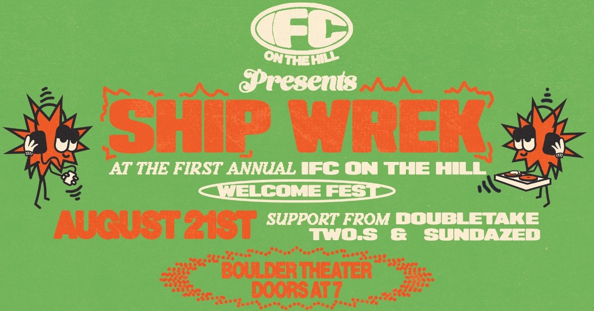 Ship Wrek with DOUBLETAKE, TWO.S, SUNDAZED