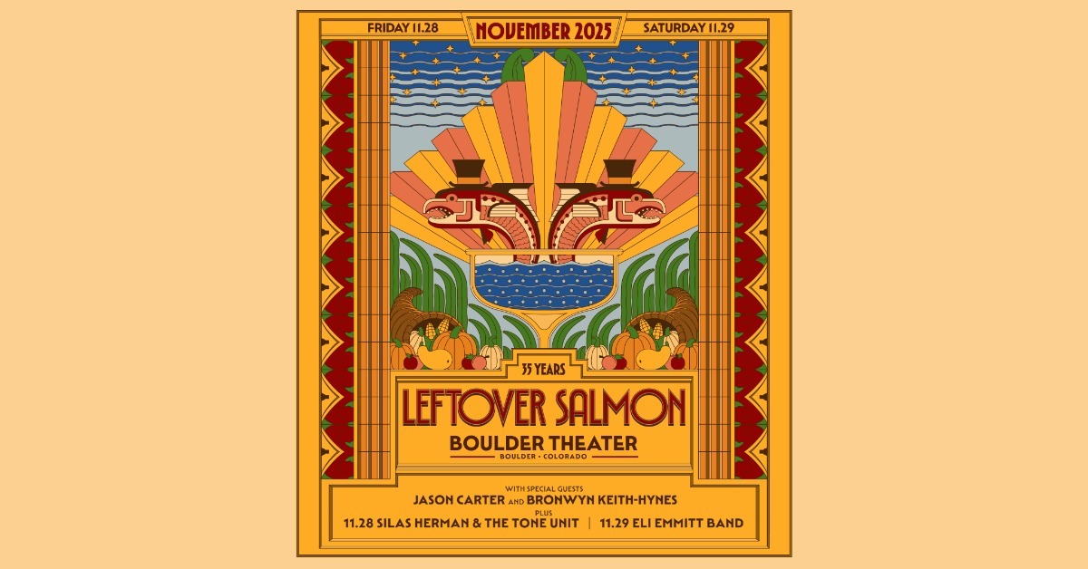 Leftover Salmon with Jason Carter & Bronwyn Keith-Hynes plus Eli Emmitt Band - Night 2