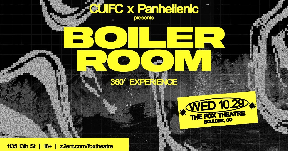 CU IFC x Panhellenic Presents: Boiler Room