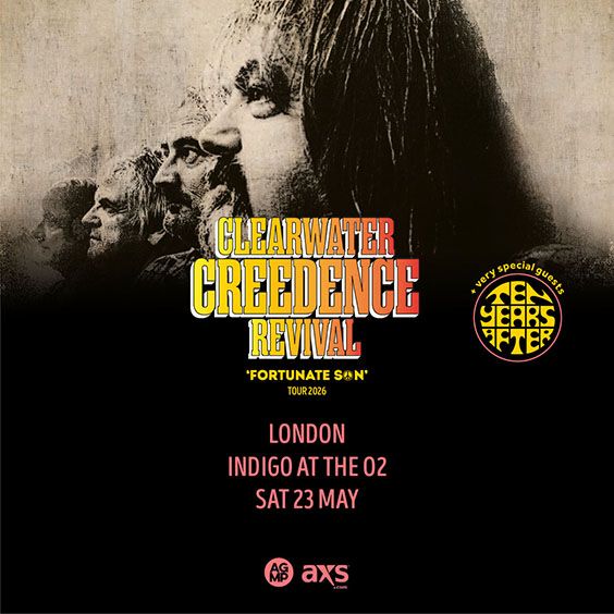 Clearwater Creedence Revival - London - indigo at The O2 - Sat