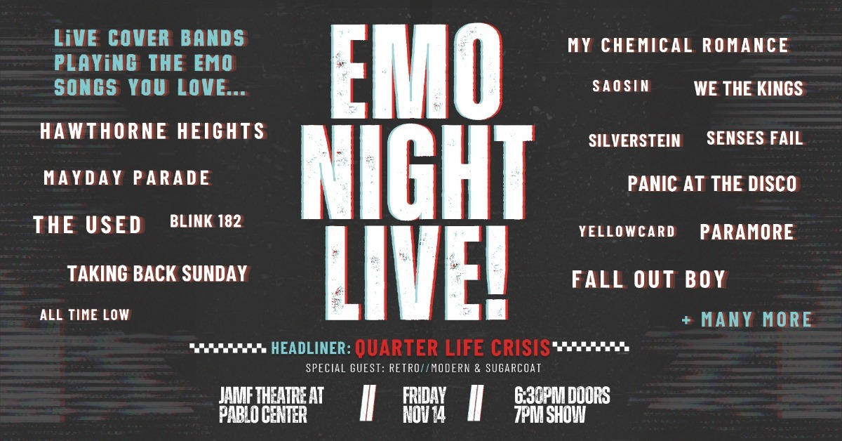 Emo Night Live: Featuring - Quarter Life Crisis