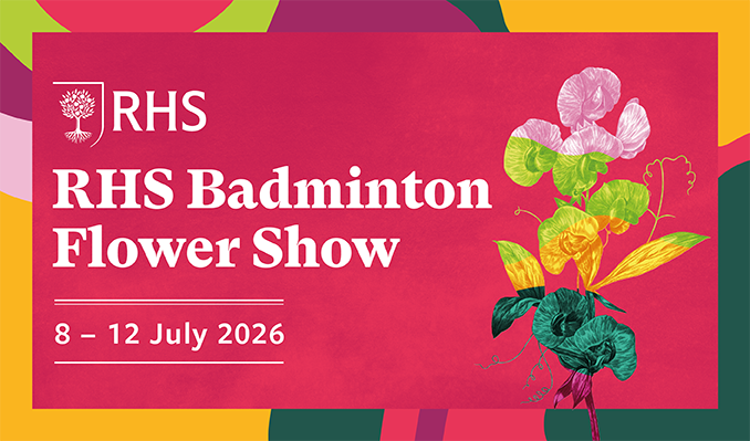 RHS Badminton Flower Show 2026 - 8th July 