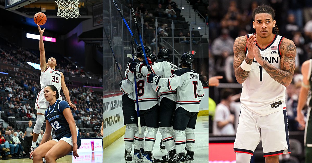 UConn Huskies Hockey vs Boston College - Hartford - PeoplesBank