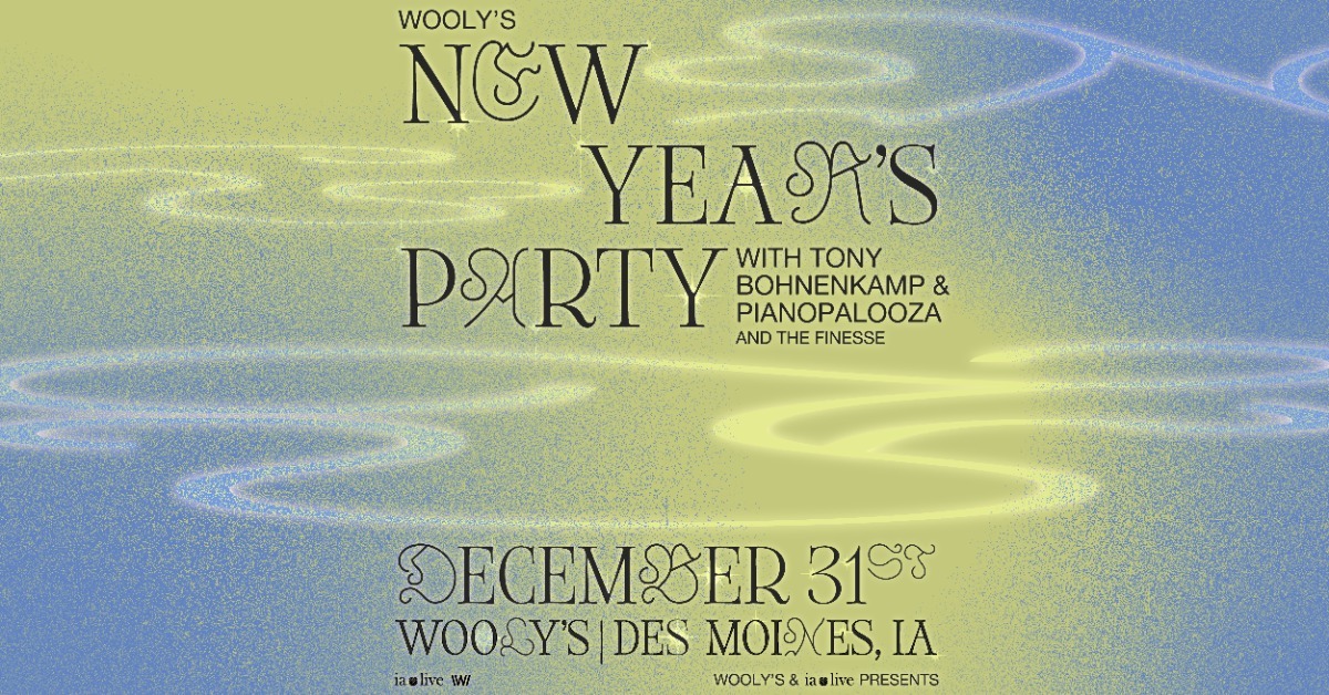 NYE with Tony Bohnenkamp and Pianopalooza