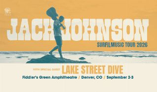 JACK JOHNSON ツアーパス PRESALE ACCESSIBLE