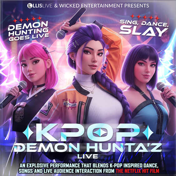 KPOP Demon Hunta'z Live Tickets - Concert Tour Dates