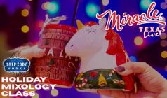 廃盤/激レア★/ゴールドラベル　ミスタークリスマス ティーカップ★ Miracle Deep Eddy Mixology Class - Arlington - Miller Tavern