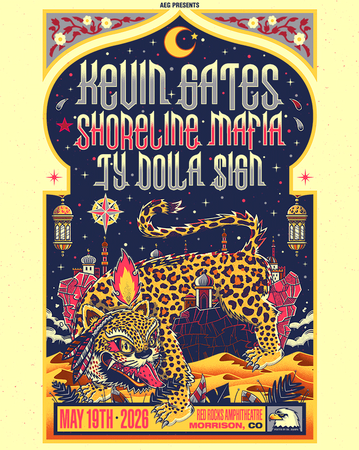 Kevin Gates - Morrison - Red Rocks Amphitheatre - 2026年5月19日(火