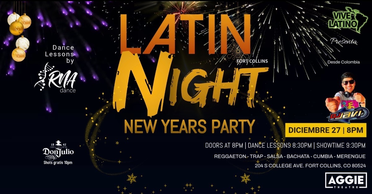 Latin Night - New Years Party ft DJ Javi