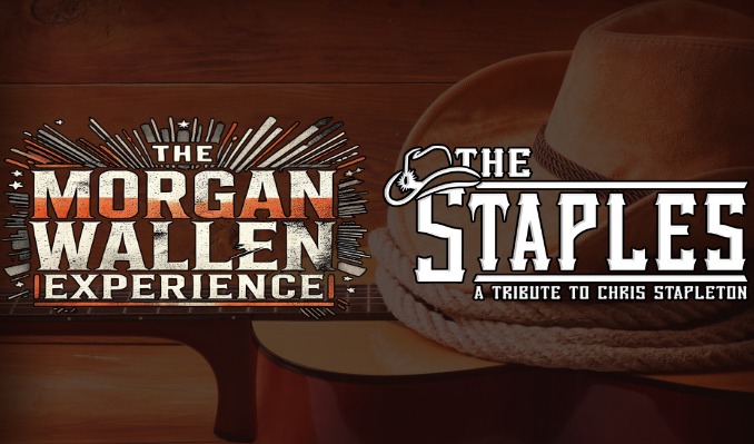 Main image for event titled The Morgan Wallen Experience (Tribute to Morgan Wallen) & The Staples (Tribute to Chris Stapleton)