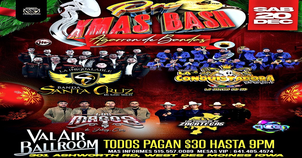 Pre XMAS Bash - Agarron de Bandas